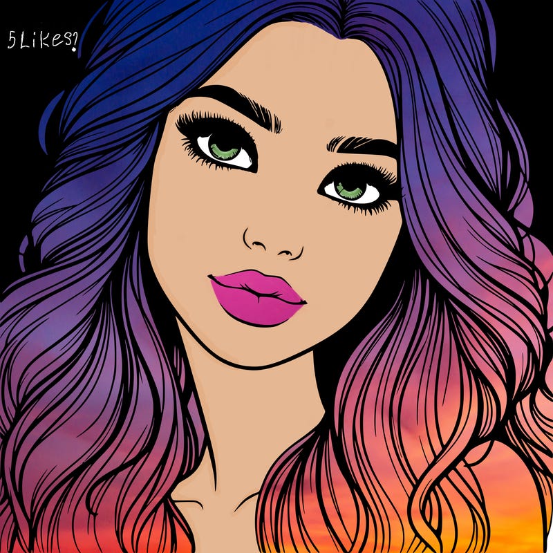 beautiful realistic girl