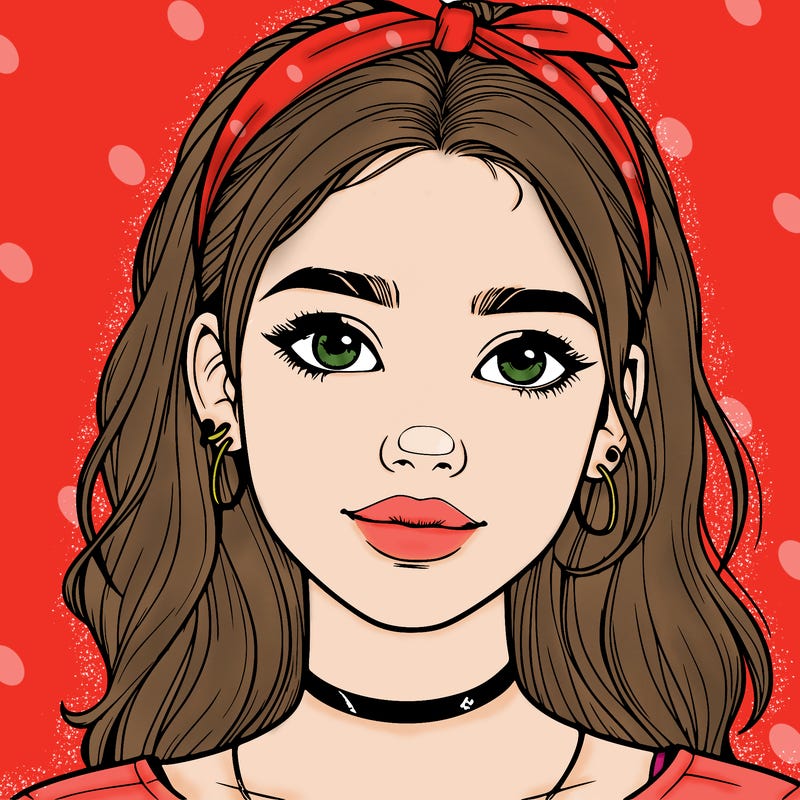 realistic teenage girl