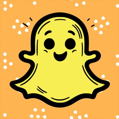regular snapchat logo