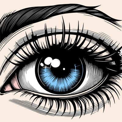 realistic eye