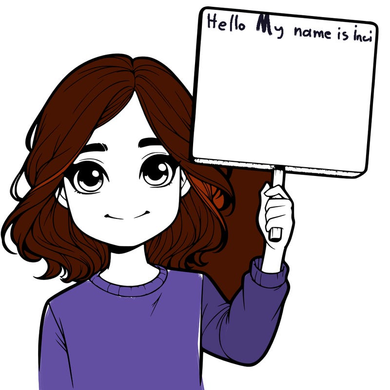 realistic girl holding up a sign