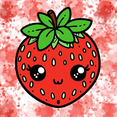 cute strawberry