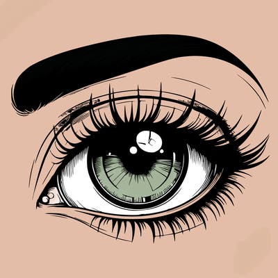 realistic eye
