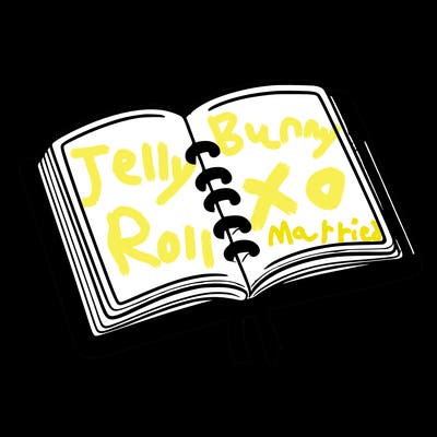 open note book blank