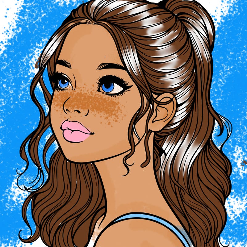 beautiful realistic girl