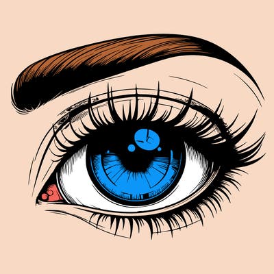 realistic eye