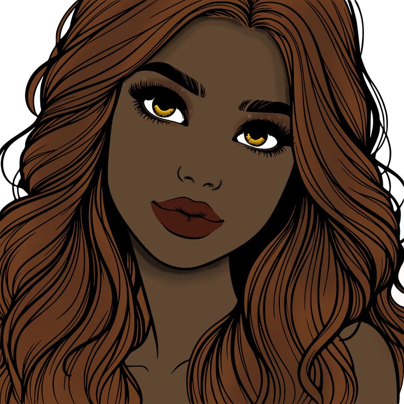 beautiful realistic girl