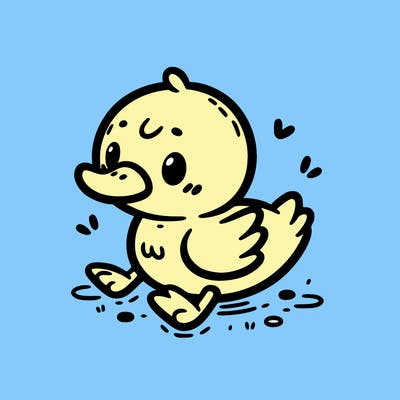 cute duck