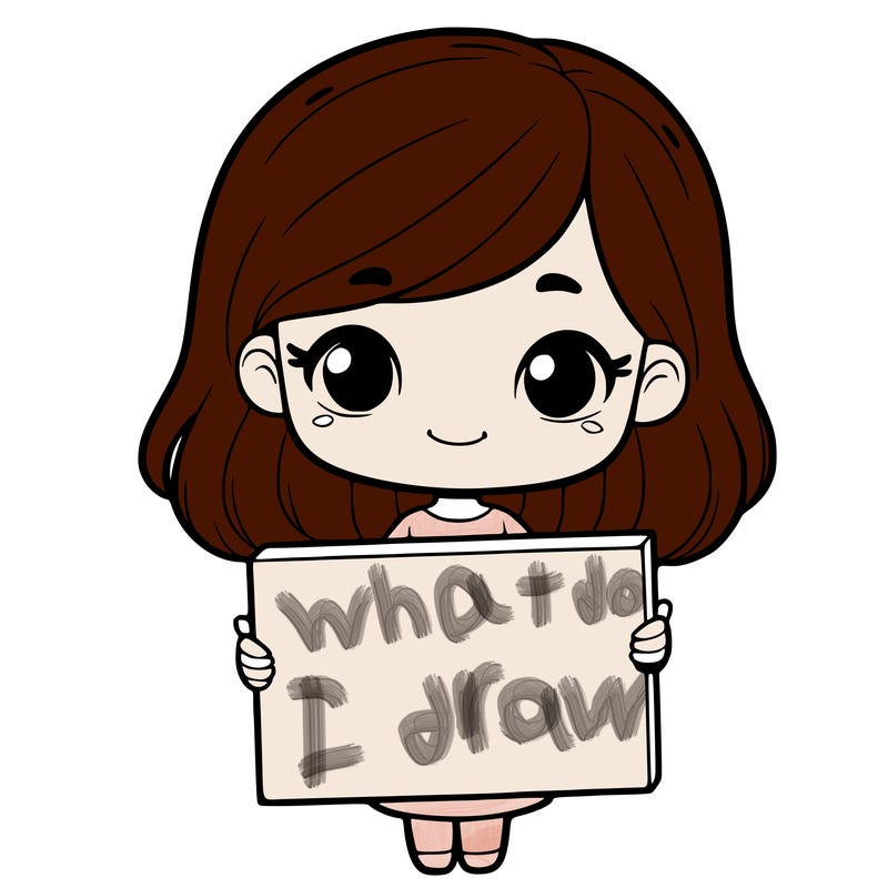 girl with sign