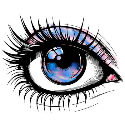 realistic eye