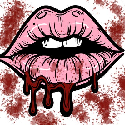 lips that look realistic and drip