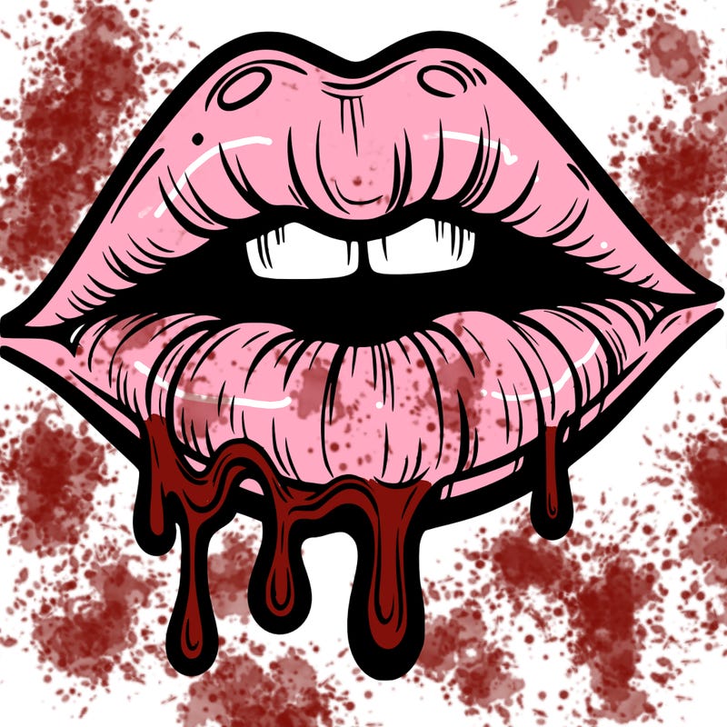 lips that look realistic and drip