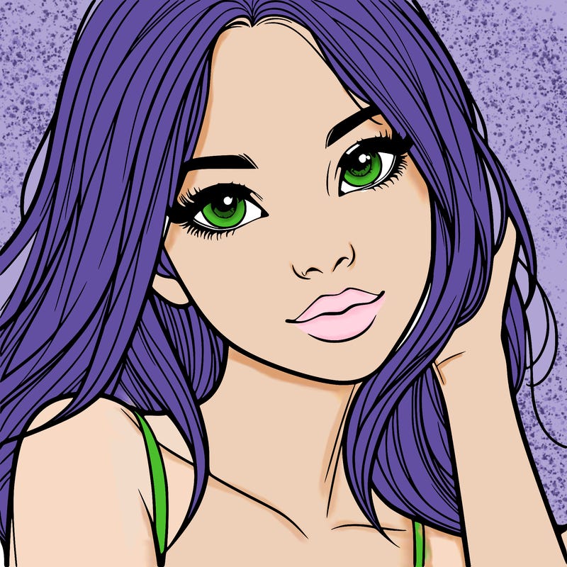 beautiful realistic girl