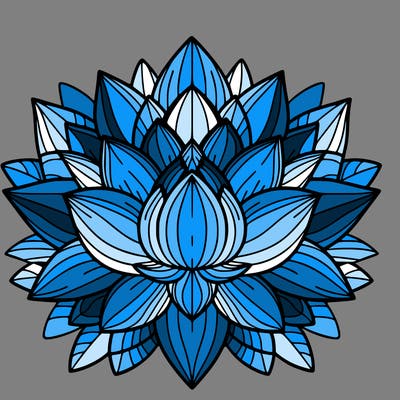 lotus flower mandala