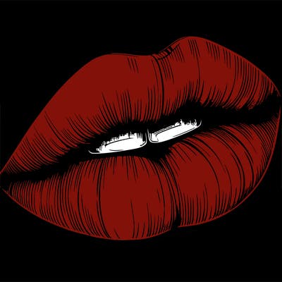 realistic lips