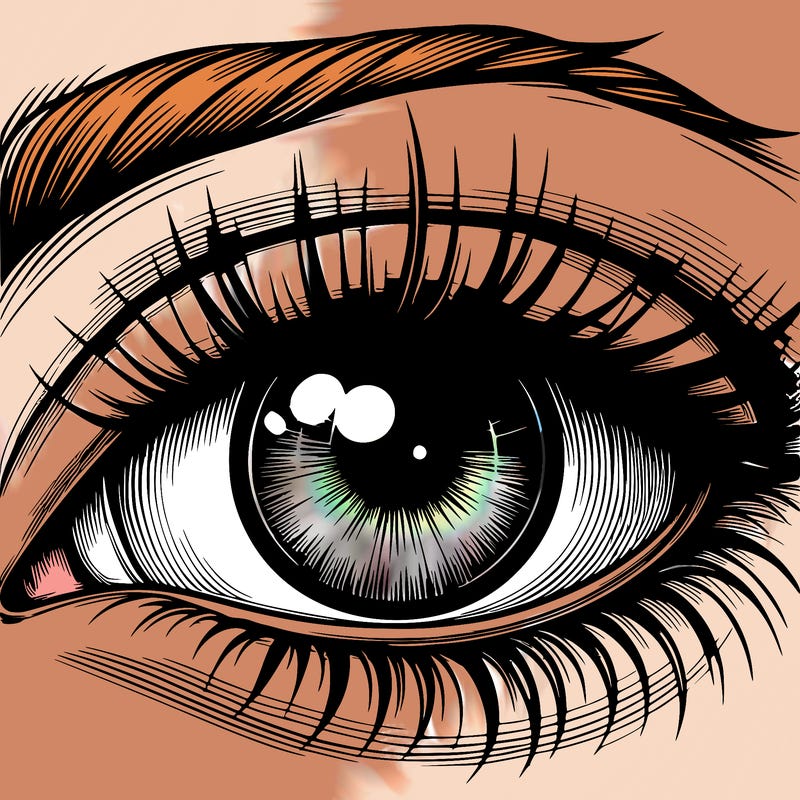 realistic eye