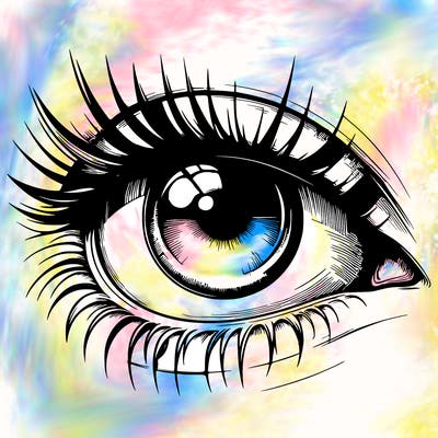 realistic eye