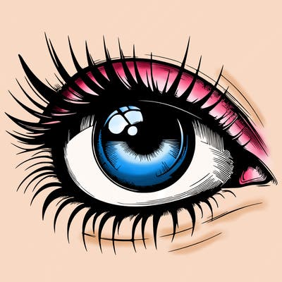 realistic eye