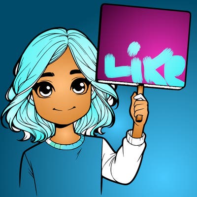 realistic girl holding up a sign