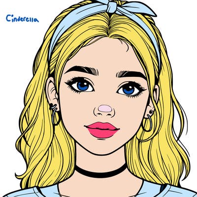 realistic teenage girl