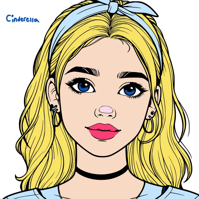 realistic teenage girl