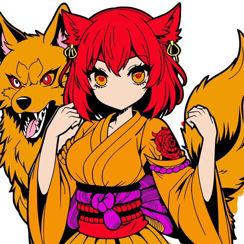 anime werewolf girl