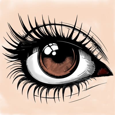 realistic eye