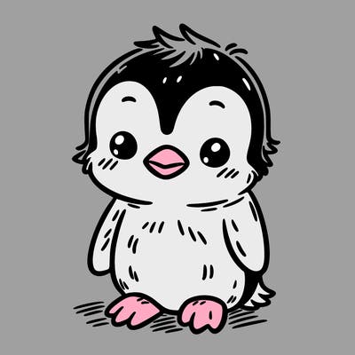baby penguin