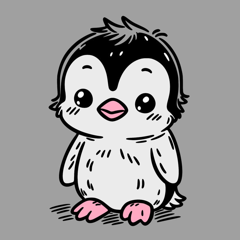 baby penguin