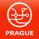 Public transport map Prague