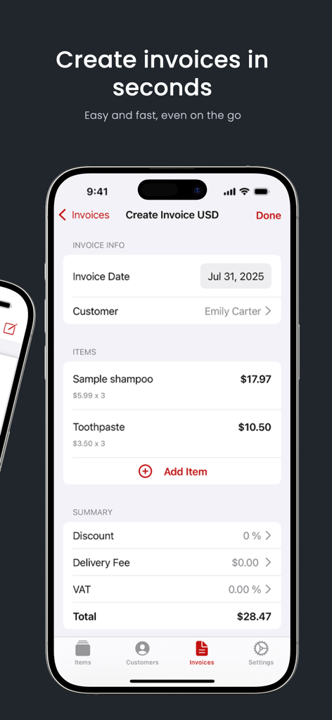 Redbox Invoice Maker - Business App | MWM