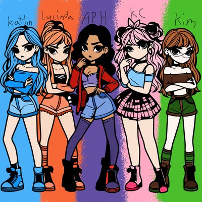 realistic baddie girls