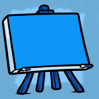 blank canvas