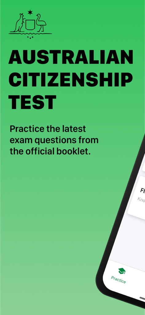 Australian Citizenship Test practice questions from the official booklet