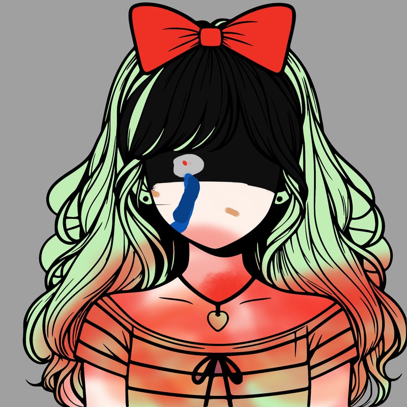 realistic girl no face