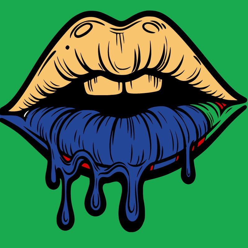 lips that look realistic and drip