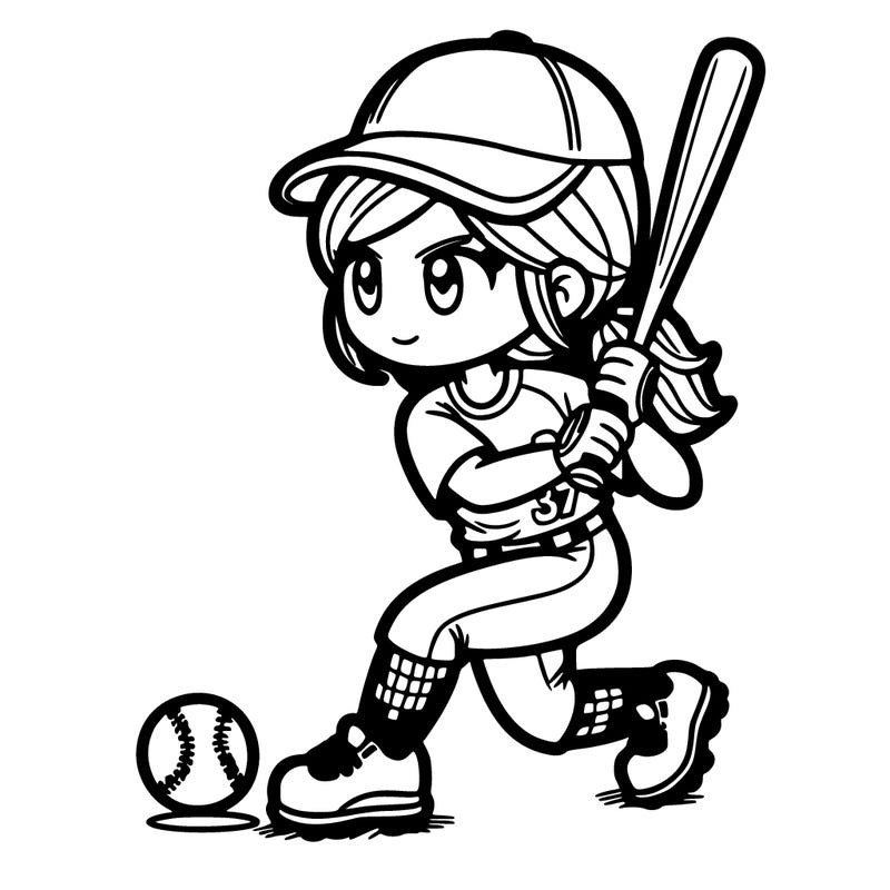 softball player