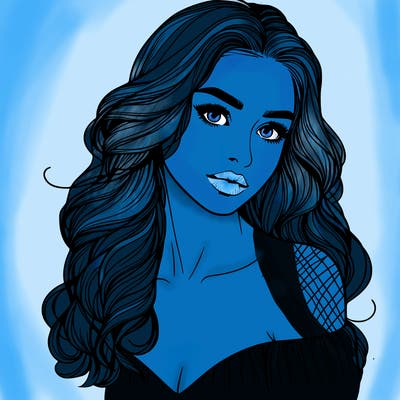 beautiful realistic girl