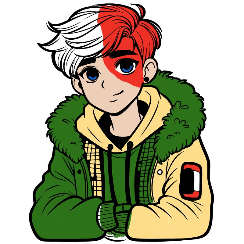 stylish teenager