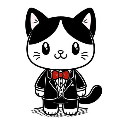 tuxedo cat