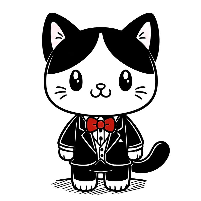 tuxedo cat