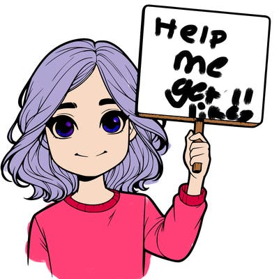 realistic girl holding up a sign