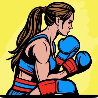 boxer girl