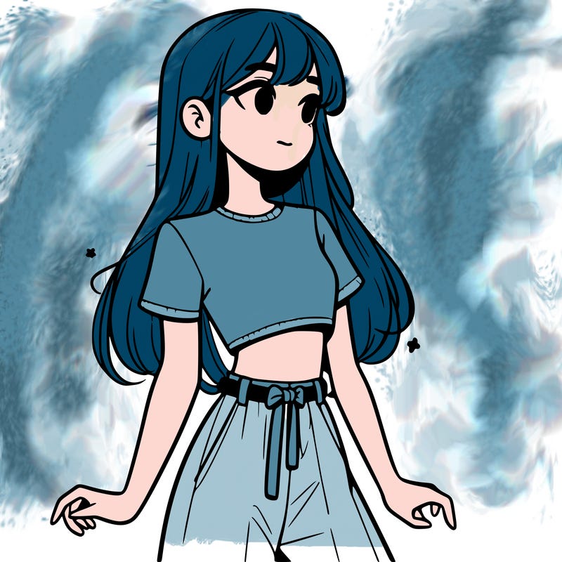 girl in a cute crop top