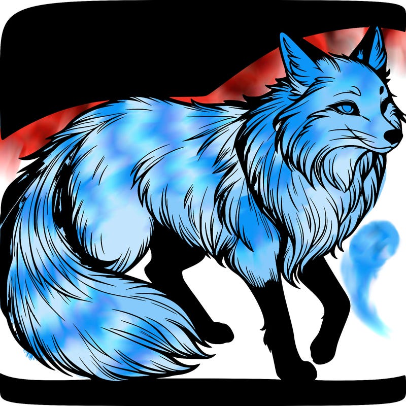 realistic spirit fox