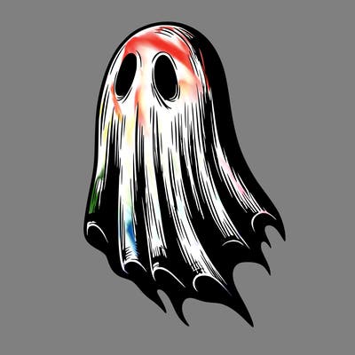 realistic creepy ghost