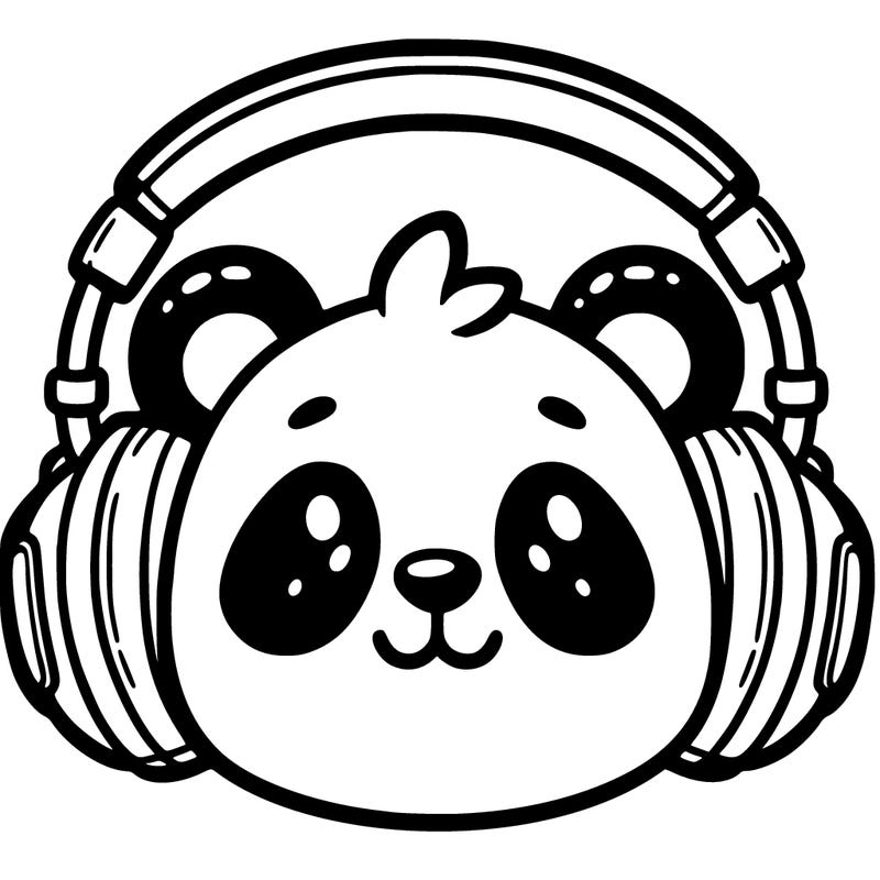 panda headphones