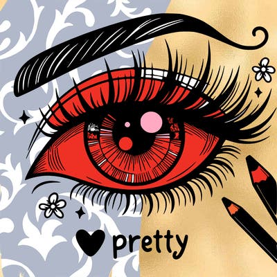 pretty eye