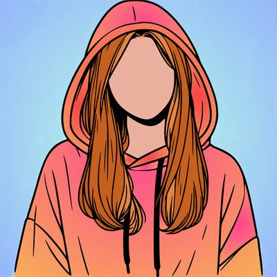 female hoodie.