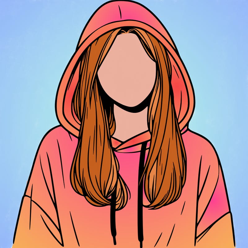 female hoodie.